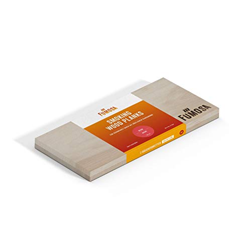 FUMOSA Räucherbretter Buchenholz, 2er-Set Größe 14x38 cm FUMOSA Räucherbretter Buchenholz, 2er-Set Größe 14x38 cm von FUMOSA