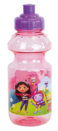 Fun House GABBY ET LA MAISON MAGIQUE FLASCHE REVERWENDBAR 350 ML FÜR KINDER PINK von Fun House
