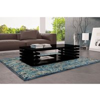 Couchtisch Wohnzimmertisch andrea xl 120x60 cm Hochglanz Schwarz von FUN-MÖBEL