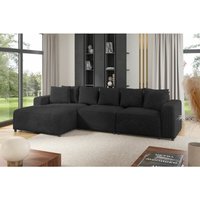 Ecksofa Designersofa Sofa megan in Stoff Poso Anthrazit Ottomane Links Ecksofa Designersofa Sofa megan in Stoff Poso Anthrazit Ottomane Links von FUN MOEBEL