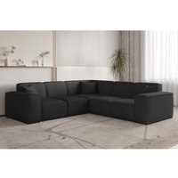 Ecksofa Designersofa celes premium in Stoff Scala Schwarz Seite Universal Ecksofa Designersofa celes premium in Stoff Scala Schwarz Seite Universal von FUN MOEBEL