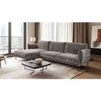 Ecksofa Designersofa madison xl in Stoff Dress Me Hellgrau Ottomane Links Ecksofa Designersofa madison xl in Stoff Dress Me Hellgrau Ottomane Links von FUN MOEBEL