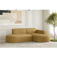 Ecksofa Designersofa palma xs in Stoff Scala Senfgelb Ottomane Rechts Ecksofa Designersofa palma xs in Stoff Scala Senfgelb Ottomane Rechts von FUN MOEBEL