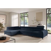 Ecksofa Schlafsofa Sofa toronto xl Stoff Element Blau Ottomane Links Ecksofa Schlafsofa Sofa toronto xl Stoff Element Blau Ottomane Links von FUN MOEBEL