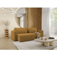 Ecksofa Sofa mit Schlaffunktion chaira Stoff Curio Senfgelb Ottomane Links Ecksofa Sofa mit Schlaffunktion chaira Stoff Curio Senfgelb Ottomane Links von FUN MOEBEL