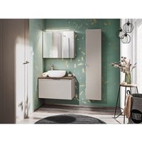 Fun Moebel - Badmöbel Set 3-tlg Badezimmerset akan Taupe Spiegelschrank 80cm ohne Waschtisch Fun Moebel - Badmöbel Set 3-tlg Badezimmerset akan Taupe Spiegelschrank 80cm ohne Waschtisch von FUN MOEBEL