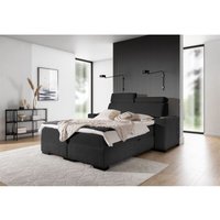 Fun Moebel - Boxspringbett Bett nestor 180x200cm Set.2 in Stoff Dress Me Schwarz Fun Moebel - Boxspringbett Bett nestor 180x200cm Set.2 in Stoff Dress Me Schwarz von FUN MOEBEL
