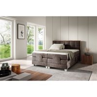 Fun Moebel - Boxspringbett Elektrisch Bett henry 140x200cm in Stoff Fresh Braun Fun Moebel - Boxspringbett Elektrisch Bett henry 140x200cm in Stoff Fresh Braun von FUN MOEBEL
