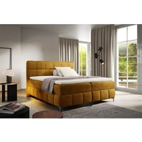 Fun Moebel - Boxspringbett Schlafzimmerbett sophie 180x200cm Stoff Salvador Honiggelb Fun Moebel - Boxspringbett Schlafzimmerbett sophie 180x200cm Stoff Salvador Honiggelb von FUN MOEBEL
