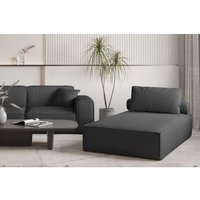 Fun Moebel - Chaiselongue Sezlong Liege celes premium in Stoff Scala Schwarz Fun Moebel - Chaiselongue Sezlong Liege celes premium in Stoff Scala Schwarz von FUN MOEBEL