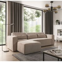 Fun Moebel - Ecksofa Schlafsofa waldo Stoff Poso Beige Ottomane Links Fun Moebel - Ecksofa Schlafsofa waldo Stoff Poso Beige Ottomane Links von FUN MOEBEL