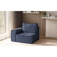 Fun Moebel - Sessel sande 1-Sitzer Modul Stoff Raven Blau Seite Links Fun Moebel - Sessel sande 1-Sitzer Modul Stoff Raven Blau Seite Links von FUN MOEBEL