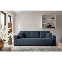 Fun Moebel - Sofa 3-Sitzer mit Schlaffunktion augusto in Stoff Wind Dunkelblau Fun Moebel - Sofa 3-Sitzer mit Schlaffunktion augusto in Stoff Wind Dunkelblau von FUN MOEBEL
