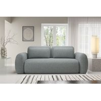 Fun Moebel - Sofa 3-Sitzer mit Schlaffunktion gaston in Stoff Puente Dunkelgrau Fun Moebel - Sofa 3-Sitzer mit Schlaffunktion gaston in Stoff Puente Dunkelgrau von FUN MOEBEL