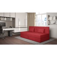Fun Moebel - Sofa Polsterliege Kindersofa margot in Stoff Opera Velvet Rot Fun Moebel - Sofa Polsterliege Kindersofa margot in Stoff Opera Velvet Rot von FUN MOEBEL