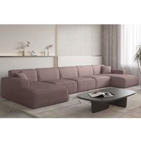 Fun Moebel - Wohnlandschaft Sofa U-Form celes premium xl in Stoff Scala Lavendel Fun Moebel - Wohnlandschaft Sofa U-Form celes premium xl in Stoff Scala Lavendel von FUN MOEBEL