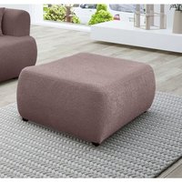 Polsterhocker Designerhocker Hocker ANIKE in Stoff Now or Never Altrosa von FUN MOEBEL