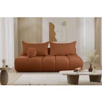 Schlafsofa Designersofa Sofa 3-Sitzer anzia in Stoff Ascot Bukla Rostbraun Schlafsofa Designersofa Sofa 3-Sitzer anzia in Stoff Ascot Bukla Rostbraun von FUN MOEBEL