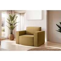 Sessel Designersessel palma in Stoff Scala Senfgelb Sessel Designersessel palma in Stoff Scala Senfgelb von FUN MOEBEL