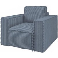 Sessel Designersessel vajana Stoff Tilia Azurblau Sessel Designersessel vajana Stoff Tilia Azurblau von FUN MOEBEL