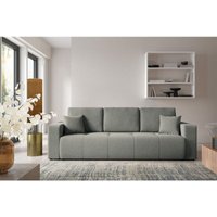 Sofa 3-Sitzer mit Schlaffunktion augusto in Stoff Wind Grau Sofa 3-Sitzer mit Schlaffunktion augusto in Stoff Wind Grau von FUN MOEBEL
