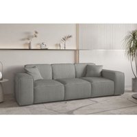Sofa Designersofa celes premium 3-Sitzer in Stoff Scala Grau Sofa Designersofa celes premium 3-Sitzer in Stoff Scala Grau von FUN MOEBEL