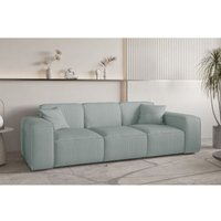 Sofa Designersofa celes premium 3-Sitzer in Stoff Scala Saphirblau Sofa Designersofa celes premium 3-Sitzer in Stoff Scala Saphirblau von FUN MOEBEL