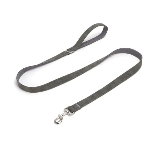 FUNAT Haustier Traktion Seil, PU Leder Polyester Baumwolle Gurt Hund Seil Haustier Ziehen Gurt, Heavy Duty Hund Leine für Mittlere und Große Hunde von FUNAT