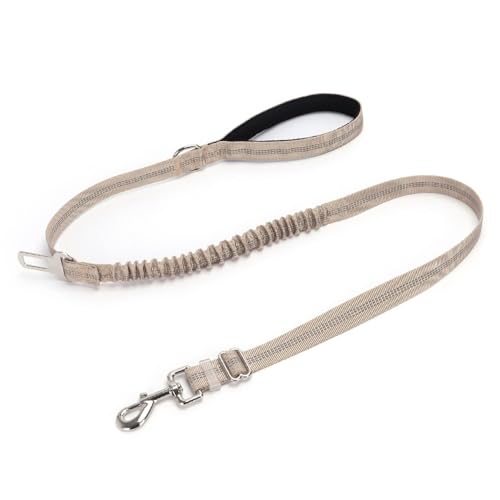 FUNAT Hundeleine mit Stoßdämpfung, Training Leine mit Sicherheitsschlüssel, hohe Elastizität Teleskop Traction Seil geeignet für kleine und mittlere Hunde FUNAT Hundeleine mit Stoßdämpfung, Training Leine mit Sicherheitsschlüssel, hohe Elastizität Teleskop Traction Seil geeignet für kleine und mittlere Hunde von FUNAT