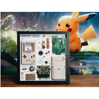 Zerlegter Gameboy Mit Rahmen, Zerlegen Kunst, Teardown, Rahmenwandkunst, Wanddekor, 1 von FUNBOXDesign