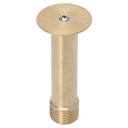 FUNCOCO Springbrunnendüse, 1/2" DN15 3/4" DN20 Messingteich Halbkugelförmige Springbrunnendüse Teichsprühkopf von FUNCOCO