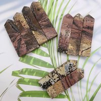 1Pc Natural Picture Jasper Tower - 11cm+ Unique Healing Crystal, Special Gift For Home Décor 1Pc Natural Picture Jasper Tower - 11cm+ Unique Healing Crystal, Special Gift For Home Décor von FUNCRYSTAL