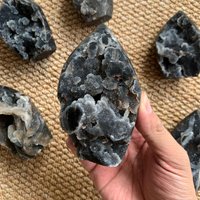Black Sphalerite Geode - 400G+ Charged Crystal Tower, Shadow Work Altar Piece, Witchy Gift For Energy Practitioners Black Sphalerite Geode - 400G+ Charged Crystal Tower, Shadow Work Altar Piece, Witchy Gift For Energy Practitioners von FUNCRYSTAL
