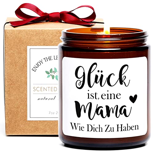 Muttertag Kerzen Geschenke für Mama von Tochter Sohn, Geburtstag duftende Kerze Geschenke für neue Mama, Geburtstag Weihnachten Thanksgiving Day Geschenke für Frau von FUND AMLIGHT