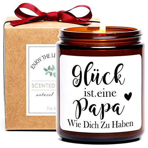 Vatertag Geschenke für Papa, Geburtstag duftende Kerze Geschenke für neue Papa von Tochter Sohn, Geburtstag Weihnachten Thanksgiving Day Geschenke für Männer von FUND AMLIGHT