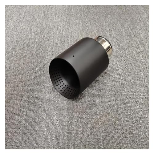 Auspuffblenden 1 Stück Mattschwarzes Edelstahl-Schalldämpfer-Endrohr Universal-Auspuffrohr Für VW Für GTI MK7 Für Golf 7 Auspuffblende(60MM IN 114MM Out) von FUNFOB