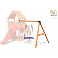 Fungoo - Modul 'Move the Nest', teak, mit 1 x Nestschaukel Fungoo - Modul 'Move the Nest', teak, mit 1 x Nestschaukel von FUNGOO