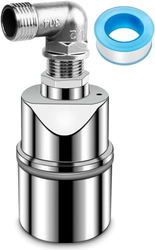 1 Zoll Schwimmerventil für Wassertank Pool – Automatisches Wasserstandskontrollventil – 304 Edelstahl schlechter Wasserstand, automatisches Befüllen Schwimmerventil von FUNMIX
