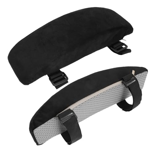 FUNNETOYU 1 Paar Hochwertige Armlehnenpolster für Stühle Ergonomisch Ersatzarmlehnen Geeignet für Bürostühle Gaming Stühle und Rollstühle mit Elastischem Material Schwarz FUNNETOYU 1 Paar Hochwertige Armlehnenpolster für Stühle Ergonomisch Ersatzarmlehnen Geeignet für Bürostühle Gaming Stühle und Rollstühle mit Elastischem Material Schwarz von FUNNETOYU