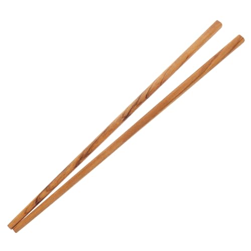FUNNETOYU 1 Paar Olivenholz Essstäbchen Rutschfest Hochtemperaturbeständig für Hotpot Sushi Wiederverwendbare Küchenstäbchen für Zuhause und Outdoor Aktivitäten FUNNETOYU 1 Paar Olivenholz Essstäbchen Rutschfest Hochtemperaturbeständig für Hotpot Sushi Wiederverwendbare Küchenstäbchen für Zuhause und Outdoor Aktivitäten von FUNNETOYU