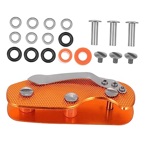 FUNNETOYU 1 Satz Aluminiumlegierter Schlüsselhalter mit Clip Kompakter und Robuster Schlüsselorganisator für Outdoor Aktivitäten Leicht und Praktisch für Schlüsselorganisation Orange FUNNETOYU 1 Satz Aluminiumlegierter Schlüsselhalter mit Clip Kompakter und Robuster Schlüsselorganisator für Outdoor Aktivitäten Leicht und Praktisch für Schlüsselorganisation Orange von FUNNETOYU