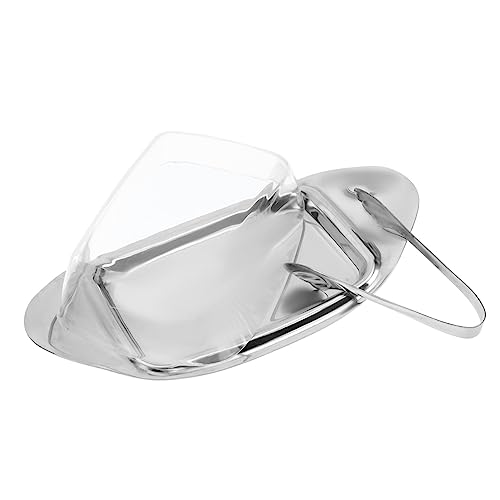 FUNNETOYU 1 Satz Butterdose Butterschale mit Deckel Platte Butter Französisch Geschirr servieren Thekenbutterhalter Butterhalter aus Edelstahl Edelstahlbutterschale pp FUNNETOYU 1 Satz Butterdose Butterschale mit Deckel Platte Butter Französisch Geschirr servieren Thekenbutterhalter Butterhalter aus Edelstahl Edelstahlbutterschale pp von FUNNETOYU