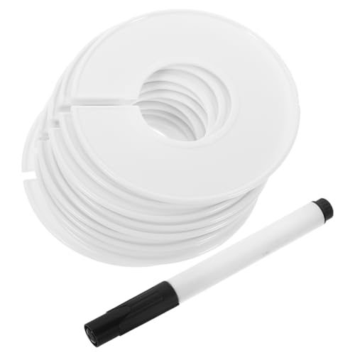 FUNNETOYU 1 Satz Kleidergrößentrenner Teiliges Weißes Organizer System für Kleiderschränke Praktische Trennwände aus Dickem für Kinderbekleidung Einfach zu Handhaben FUNNETOYU 1 Satz Kleidergrößentrenner Teiliges Weißes Organizer System für Kleiderschränke Praktische Trennwände aus Dickem für Kinderbekleidung Einfach zu Handhaben von FUNNETOYU
