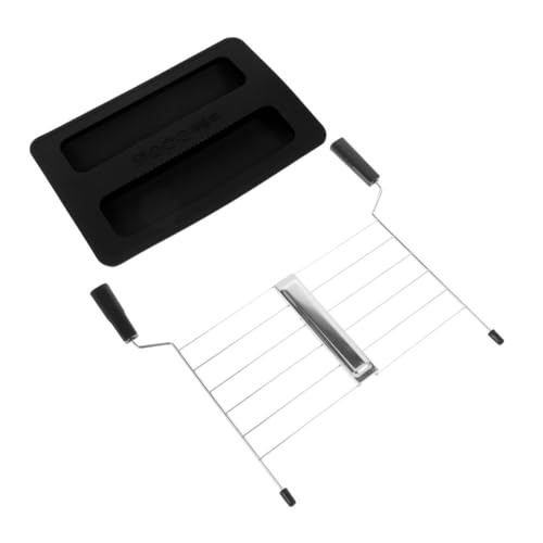 FUNNETOYU 1 Satz Staubschutzhaube Brothersteller Abdeckung Deckel Deckung für Brot Toaster Toaster-Sandwich-Clip Staubschutz für Brotbackautomat Toaster deckt ab Rostfreier Stahl Schwarz von FUNNETOYU