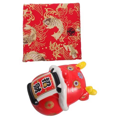 FUNNETOYU 1 Satz Zhaocailong Piggy Bank Statue Erwachsene Sparschwein für Drachen Geld sparen Glas Sparglas Dinosaurier-Spardose Spartopf Keramik rot FUNNETOYU 1 Satz Zhaocailong Piggy Bank Statue Erwachsene Sparschwein für Drachen Geld sparen Glas Sparglas Dinosaurier-Spardose Spartopf Keramik rot von FUNNETOYU