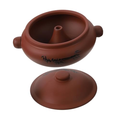 FUNNETOYU 1 Stück Keramischer Suppentopf Dampfdampfgarer für Gesunde Küche Gleichmäßige Wärmeverteilung Leicht zu Reinigen für Eintöpfe und Desserts FUNNETOYU 1 Stück Keramischer Suppentopf Dampfdampfgarer für Gesunde Küche Gleichmäßige Wärmeverteilung Leicht zu Reinigen für Eintöpfe und Desserts von FUNNETOYU