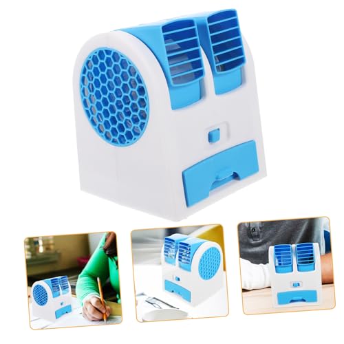 FUNNETOYU 1 Stück Mini Tragbarer USB Tischventilator und Luftkühler mit Wasserzufuhr Effizienter Luftbefeuchter für Zuhause und von FUNNETOYU