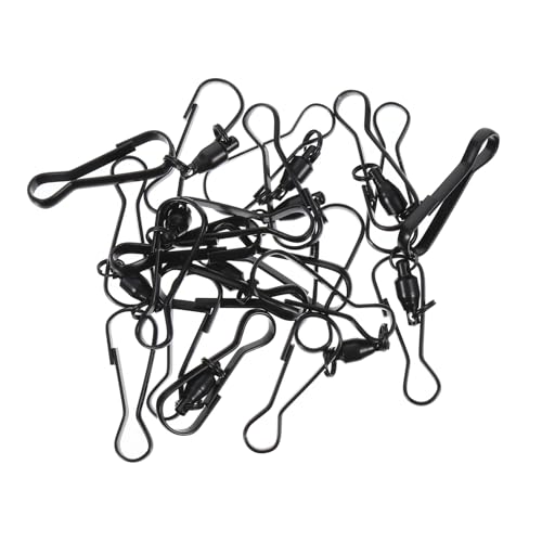 FUNNETOYU 10 Stück Hängende Windsock Clips Robuste Drehbare Haken für Windspiele Dekoration und Garten Drehbar für Partybedarf und Praktische Anwendungen FUNNETOYU 10 Stück Hängende Windsock Clips Robuste Drehbare Haken für Windspiele Dekoration und Garten Drehbar für Partybedarf und Praktische Anwendungen von FUNNETOYU