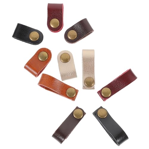 FUNNETOYU 10 Stück Kabelbinder Teiliges aus Leder Gemischten Farben Kabelmanagement Lösung für Ohrhörer USB und Computer Kabel Tragbarer Organizer für Arbeit Reisen und Zuhause FUNNETOYU 10 Stück Kabelbinder Teiliges aus Leder Gemischten Farben Kabelmanagement Lösung für Ohrhörer USB und Computer Kabel Tragbarer Organizer für Arbeit Reisen und Zuhause von FUNNETOYU