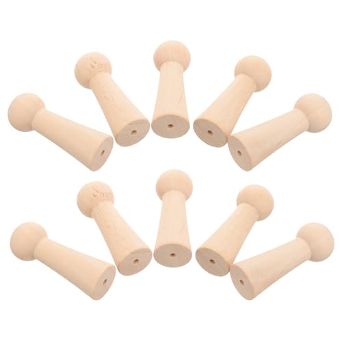 FUNNETOYU 10 Stück Runde Massivholz Wandhaken DIY zum Bemalen Einfache Montage Praktische Garderobenhaken für Badezimmer und Wohnzimmer Minimalistisches Design Bohrloch Naturbelassen FUNNETOYU 10 Stück Runde Massivholz Wandhaken DIY zum Bemalen Einfache Montage Praktische Garderobenhaken für Badezimmer und Wohnzimmer Minimalistisches Design Bohrloch Naturbelassen von FUNNETOYU